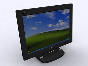 Flat Screen PC Monitor