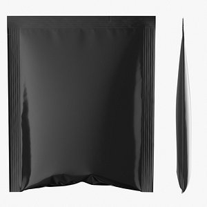 Tea Sachet Mockup 01 3D model