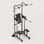 Power Tower Workout Machine 3D model