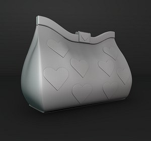 3D Pure Love Handbag Printable
