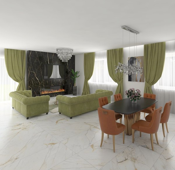 3D interior