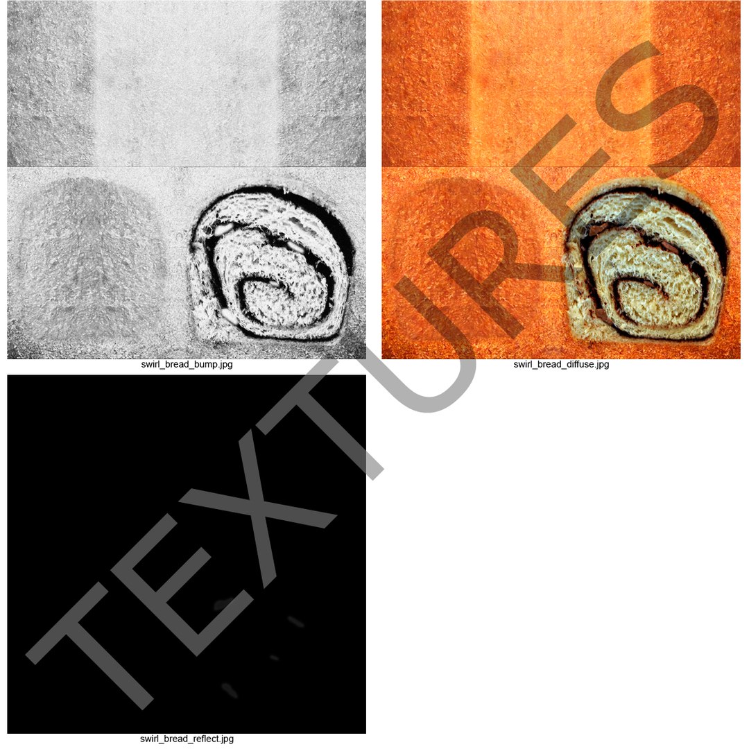 3d swirl bread https://p.turbosquid.com/ts-thumb/nm/NM1iDj/huLJOBEK/swirlbread_155/jpg/1382723885/1920x1080/fit_q87/49ec5a4fa2ea1493b0e3ee3e19eea07d7012e741/swirlbread_155.jpg