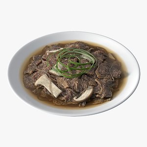 Bulgogi - Korean food 3D model