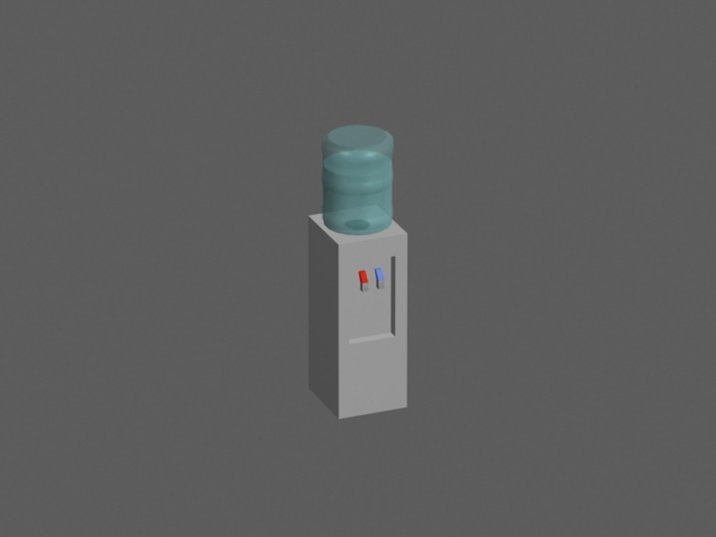 Sparkletts Water Dispenser 3d Model
