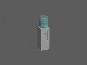 sparkletts water dispenser 3d model