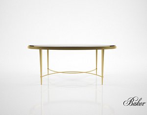 Baker Oval coffee table