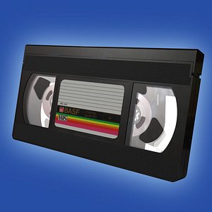 detailed VHS tape