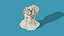 Female head sculpture