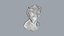 Female head sculpture