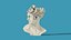 Female head sculpture