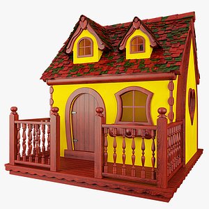 Children's lodge from the fairy tale