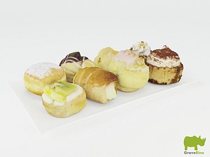3d pastries resolution