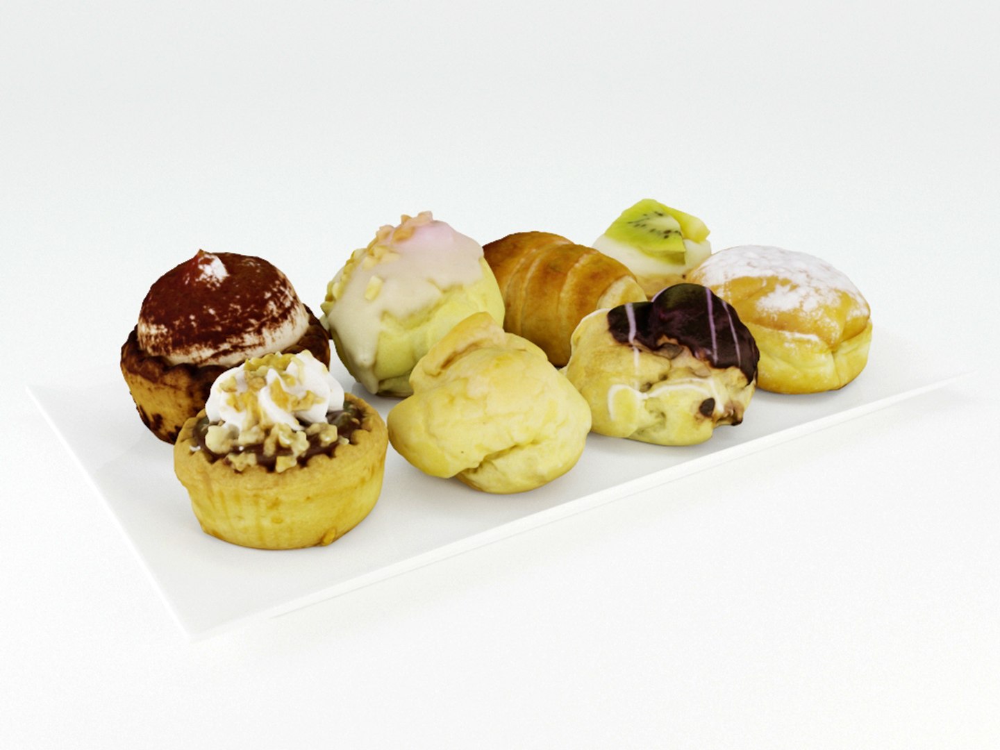 3d Pastries Resolution