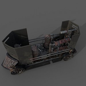 3D flame thrower vehicle