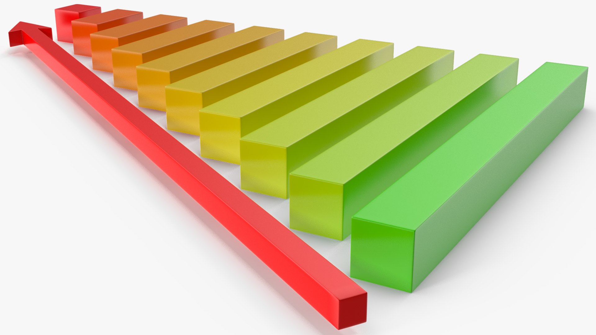 Graph Straight Model - TurboSquid 1702781