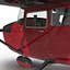 Cessna 172 Red 3D Model