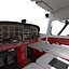 Cessna 172 Red 3D Model