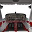 Cessna 172 Red 3D Model