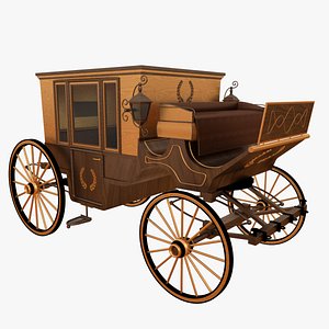 western carriage 3D model