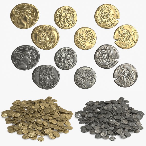 old coins 3D