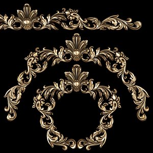 Crown Molding 3D Models for Download | TurboSquid