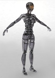 maya female cyborg resolution