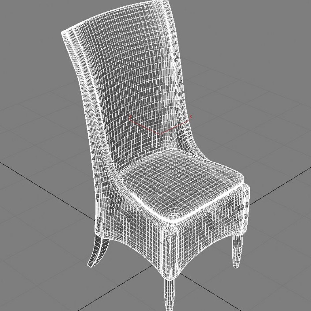 Armchair 3d Obj