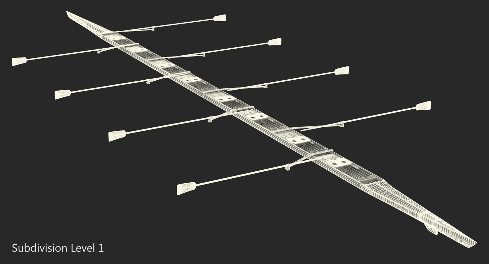 3D sweep rowing - TurboSquid 1387637