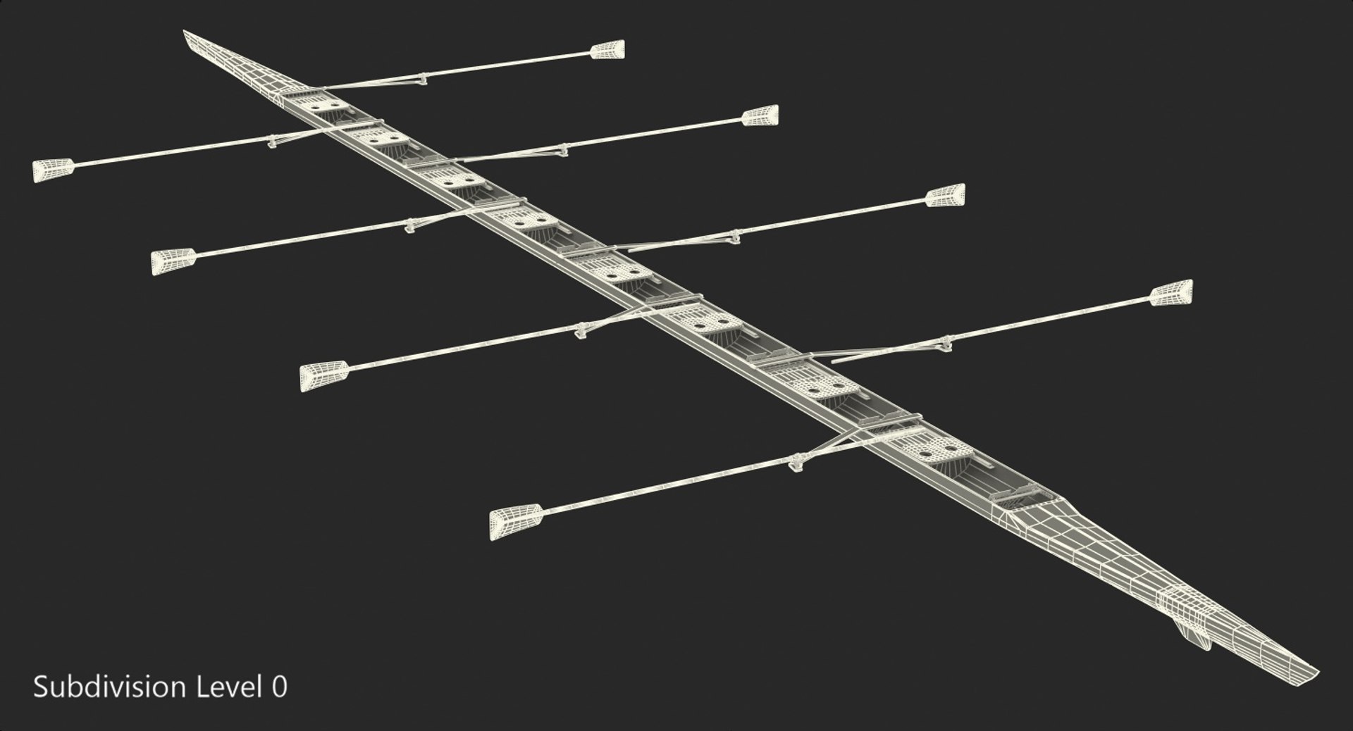 3D sweep rowing - TurboSquid 1387637