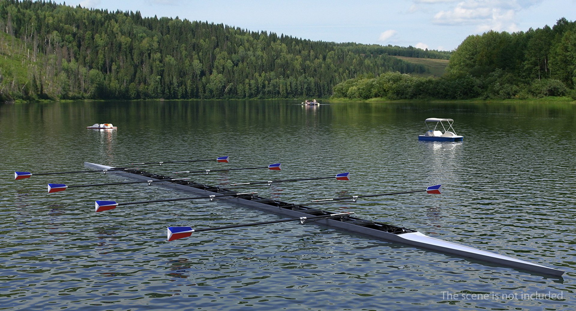 3D sweep rowing - TurboSquid 1387637