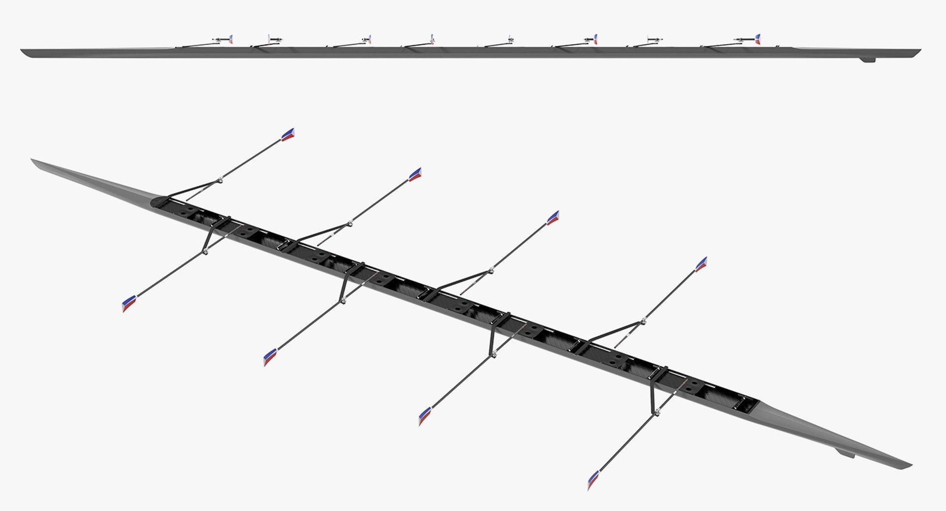 3D sweep rowing - TurboSquid 1387637