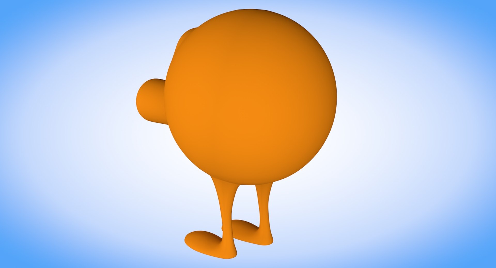 Rigged Qbert 3d 3ds