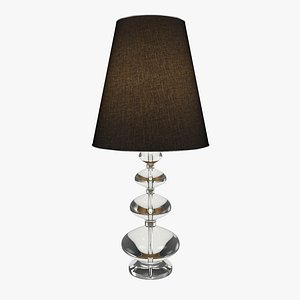 3d model table lamp modern -