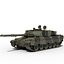 Challenger 2 Panzer mit Turminnenraum