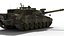 Challenger 2 Panzer mit Turminnenraum