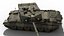 Challenger 2 Panzer mit Turminnenraum