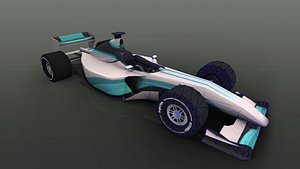 racing sport car 3D model