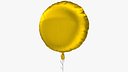Round Foil Balloon Gold