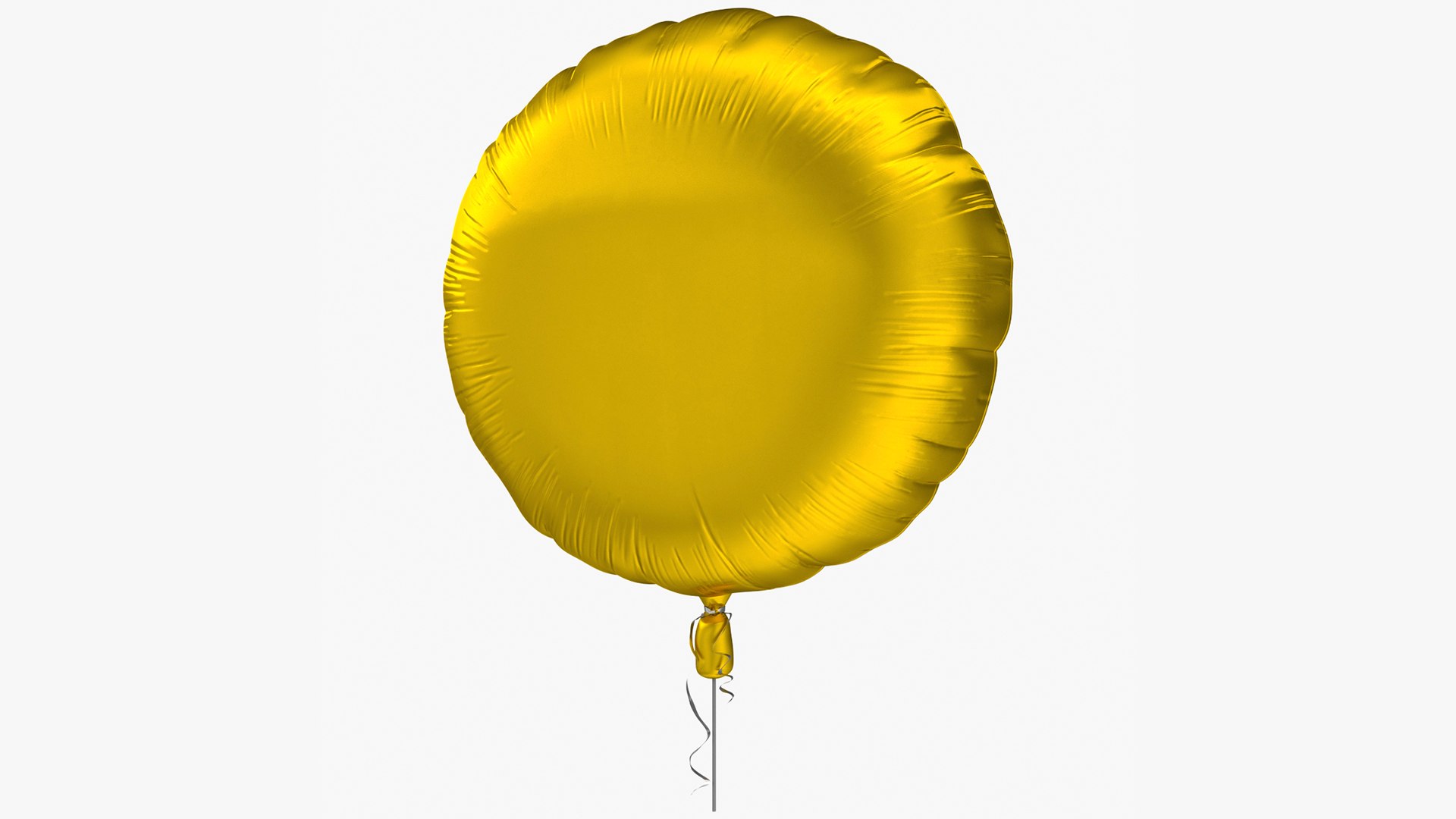 Balloons with Ribbon Collection 3D model preview