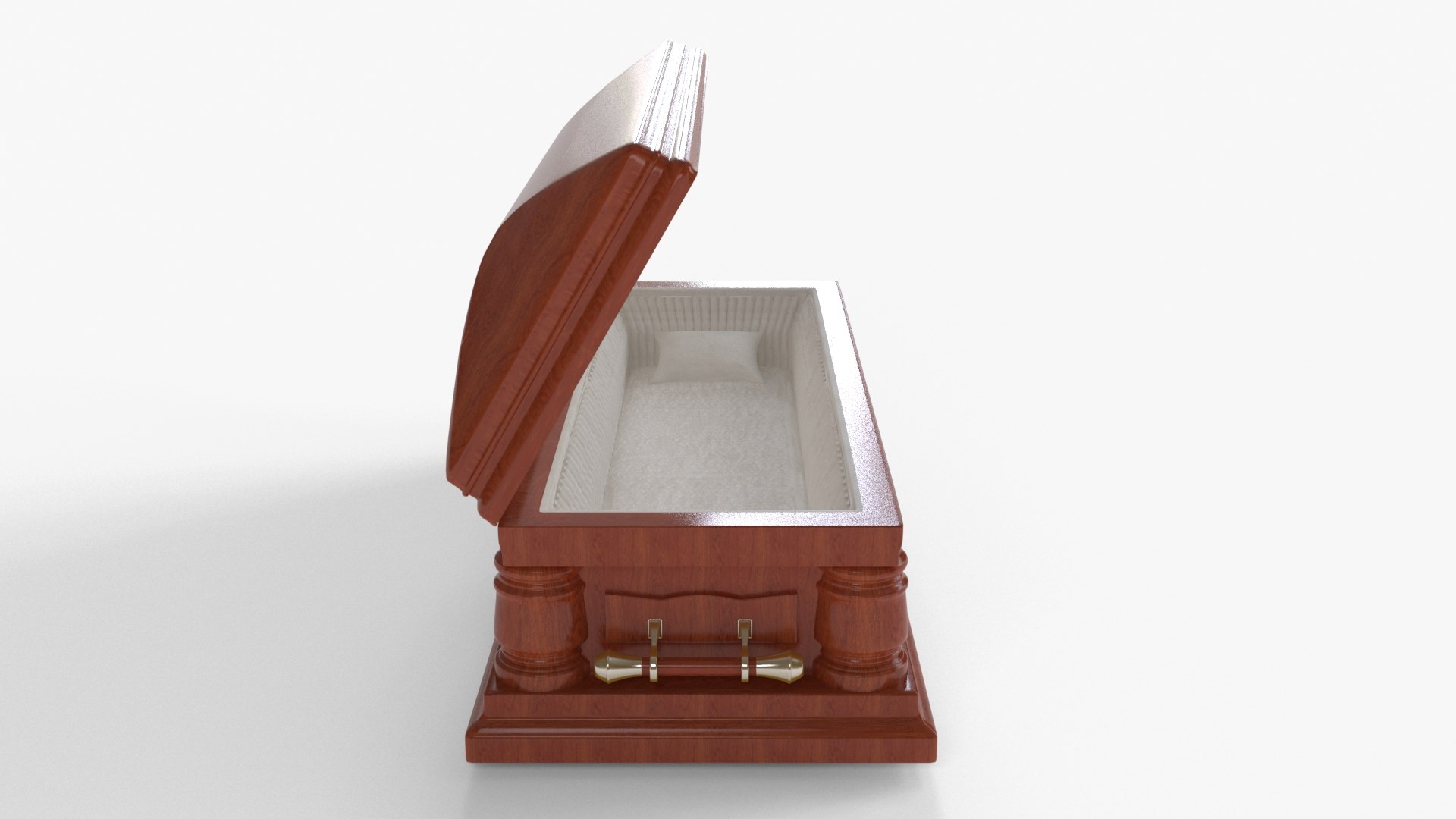 3D Coffin Casket Model - TurboSquid 1453465