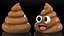 Poop Emoji Smile Big Eyes 3D