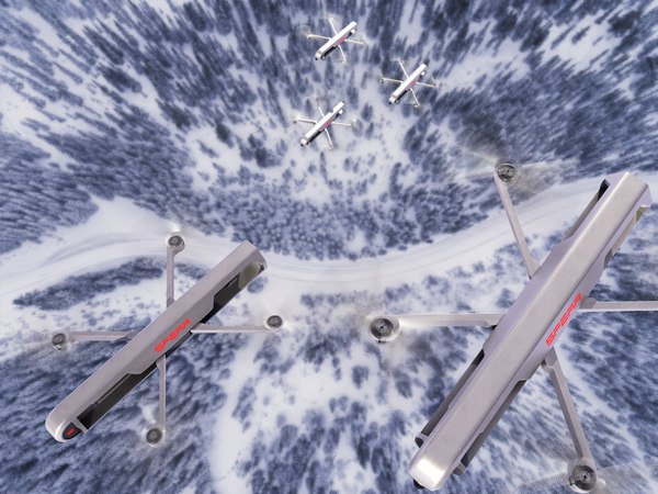 SPEAR UAV - Drone Ninox 40 Modelo 3D - TurboSquid 1646633