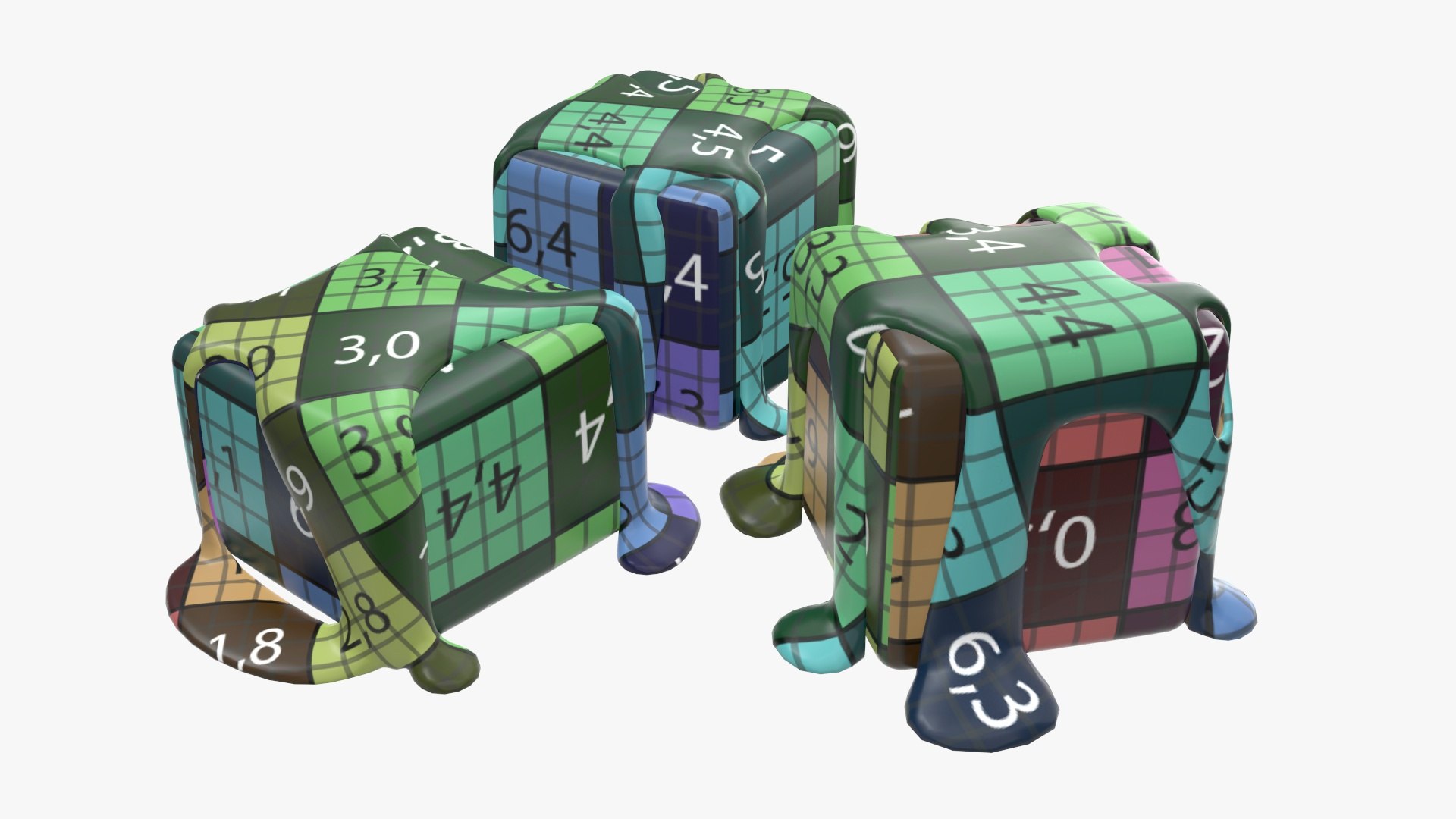 3D Caramel Candy Model TurboSquid 1528408