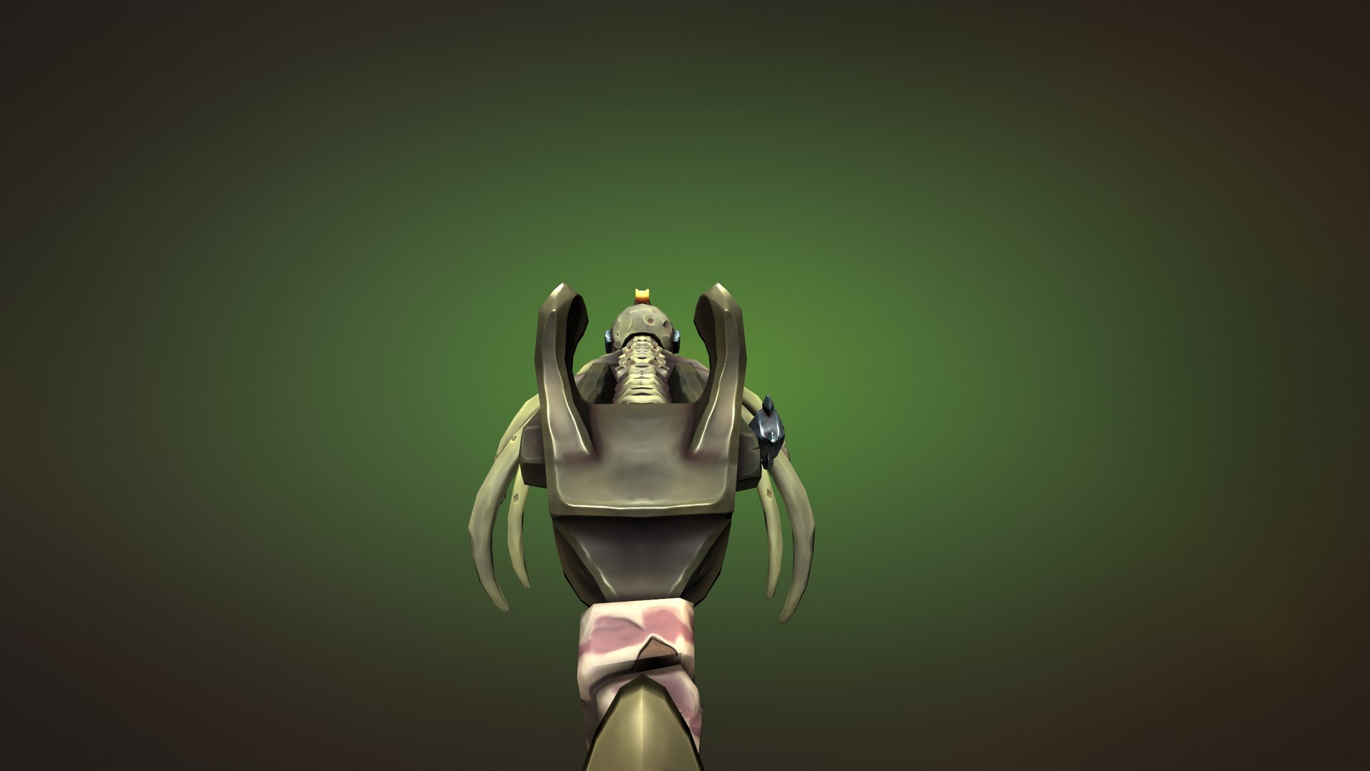 Undead rifle 3D - TurboSquid 2168429