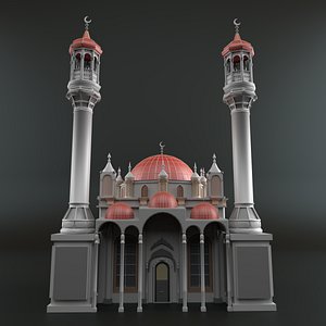 Cartoon Mosque
