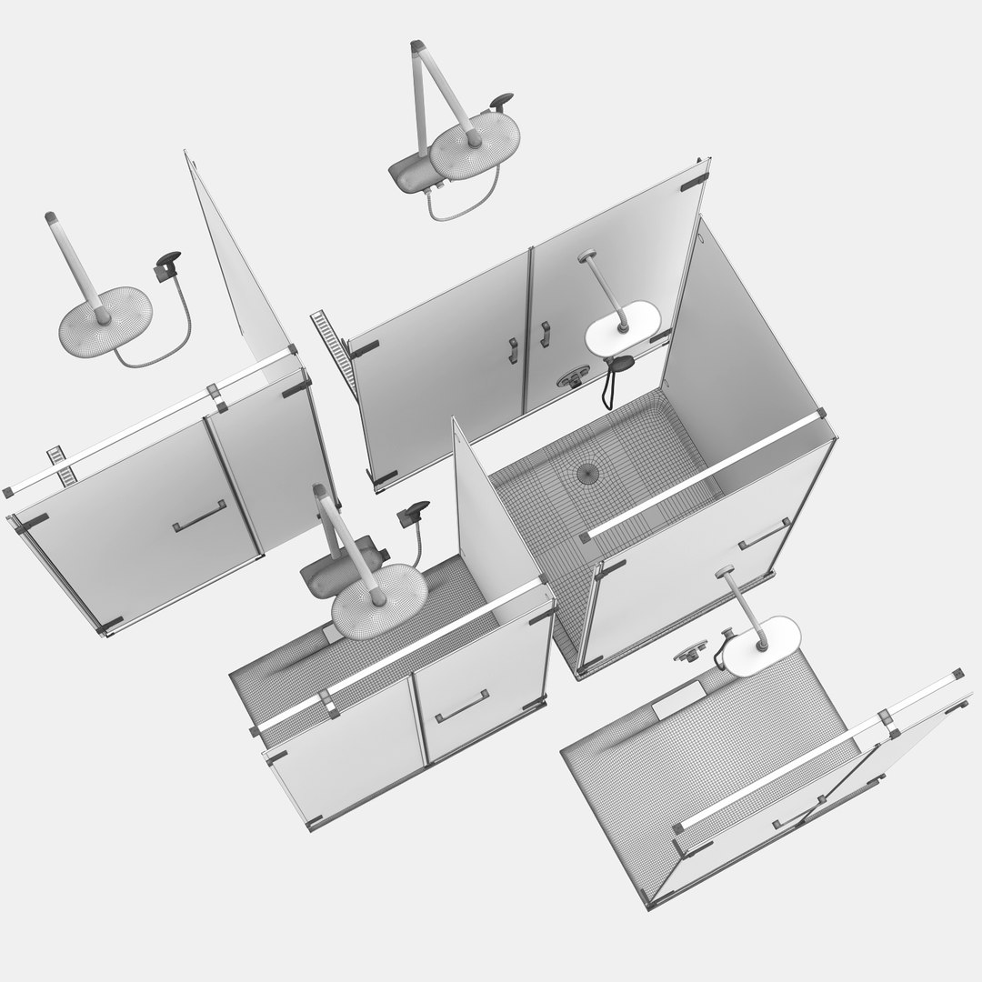 3D Model Cabin Showers Radaway | - TurboSquid 1618324