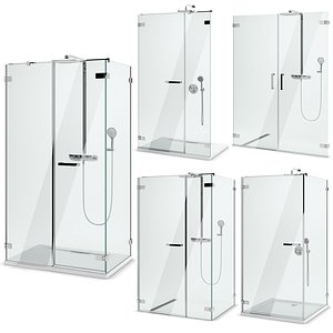 3D model cabin showers radaway