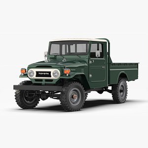 Toyota Land Cruiser FJ45 Pickup 1978 3D model