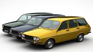 Renault 12 SW Pack model