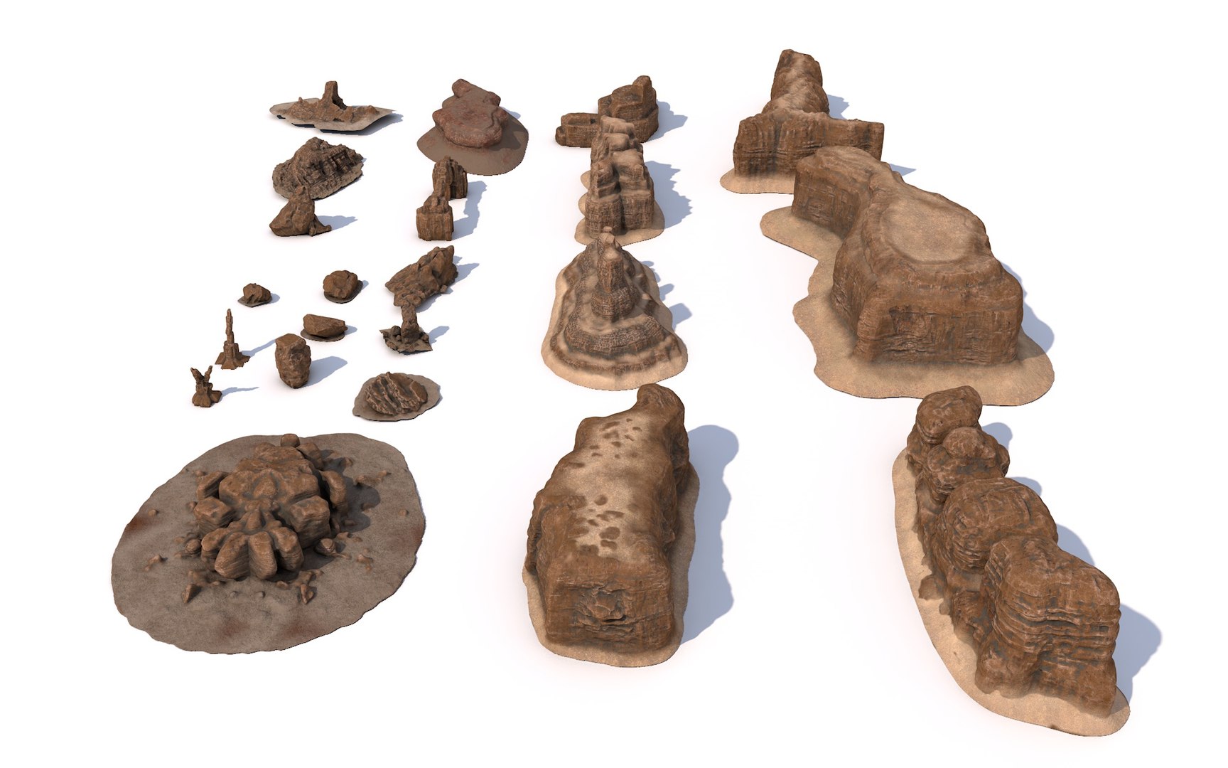 3D Redrock Red Rock Model - TurboSquid 1696164
